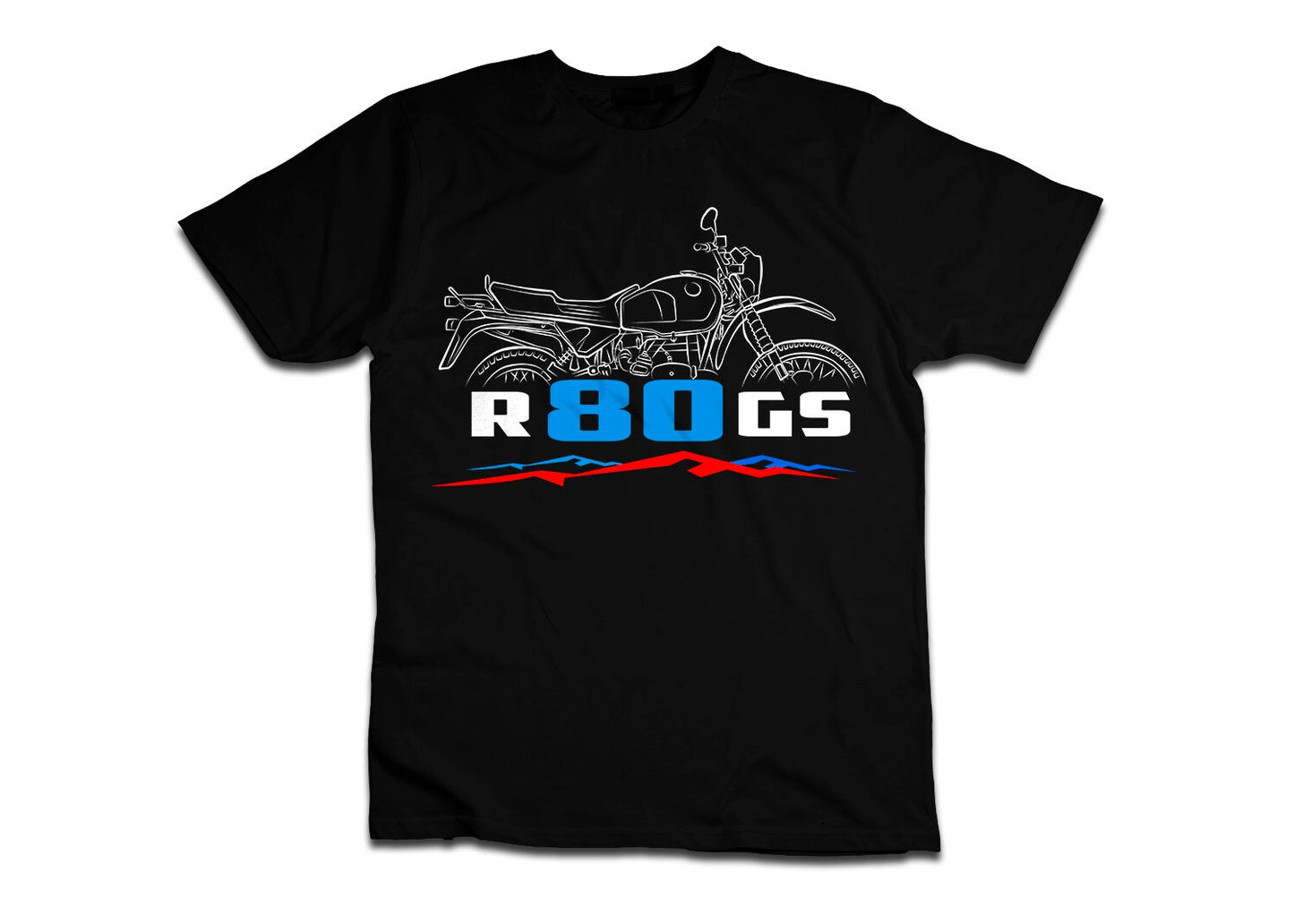 BMW R80G/S T-Shirt - Motorcycle Tee Shirt for Motorrad Riders