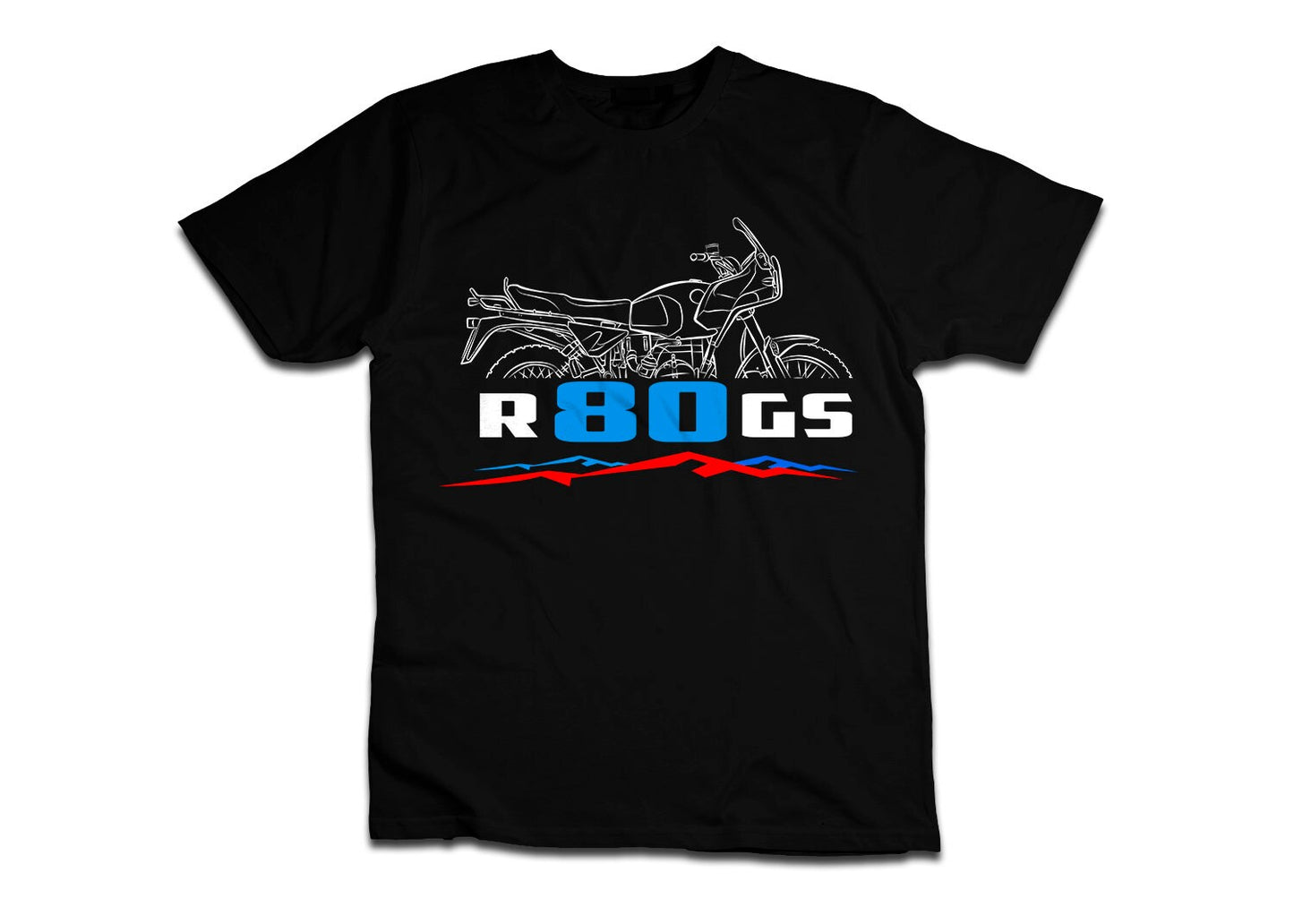 BMW R80G/S T-Shirt - Motorcycle Tee Shirt for Motorrad Riders