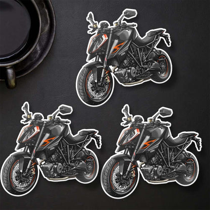 KTM 1290R Super Duke 2017-19 - Set of 3 Motorcycle Decals