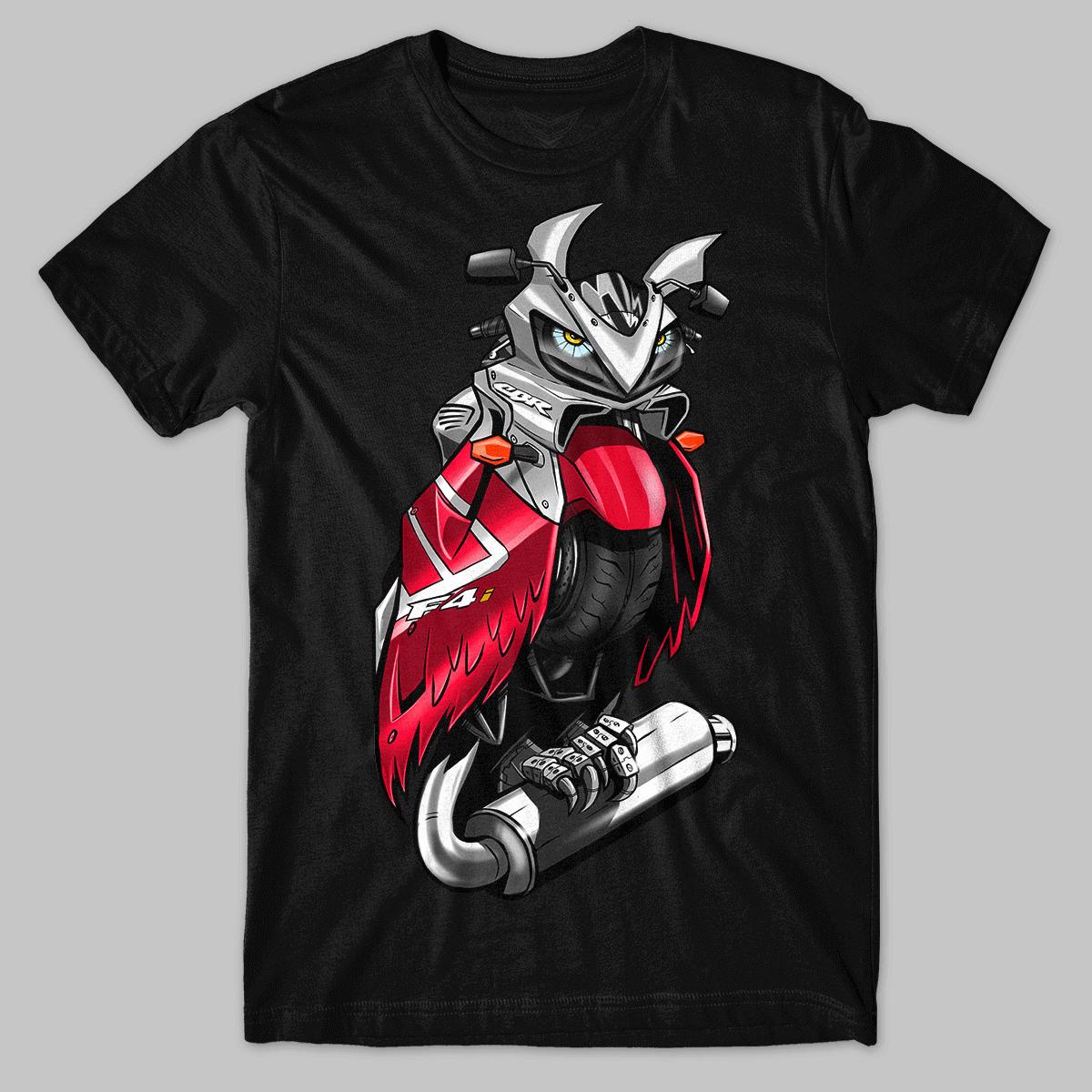 Honda CBR600 F4i Inspired T-Shirt - Motorcycle Tee Shirt