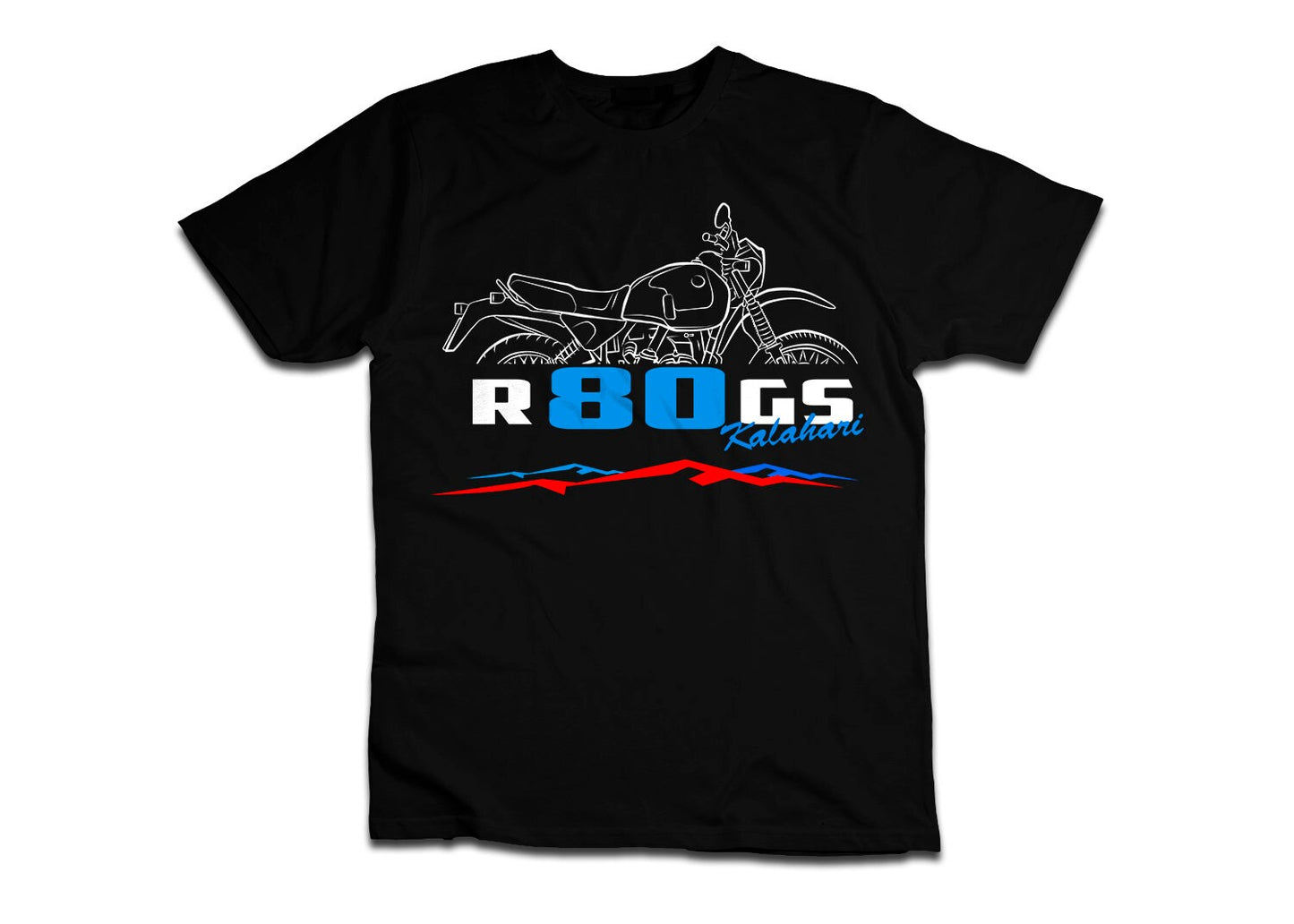 BMW R80G/S T-Shirt - Motorcycle Tee Shirt for Motorrad Riders