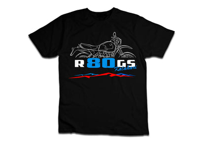 BMW R80G/S T-Shirt - Motorcycle Tee Shirt for Motorrad Riders