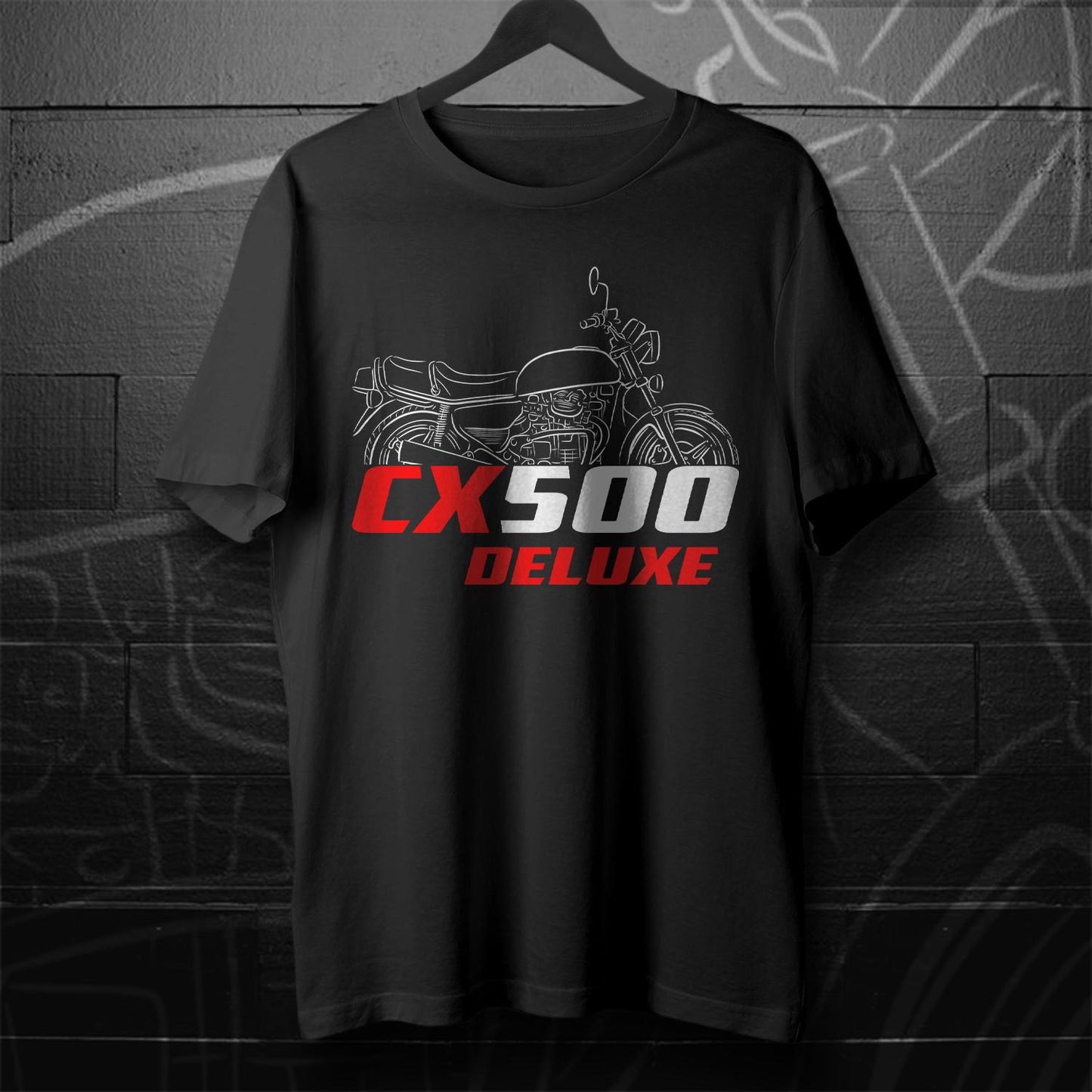 Honda CX 500 | C | D | E | Turbo & Classic Inspired T-Shirt - Motorcycle Tee Shirt