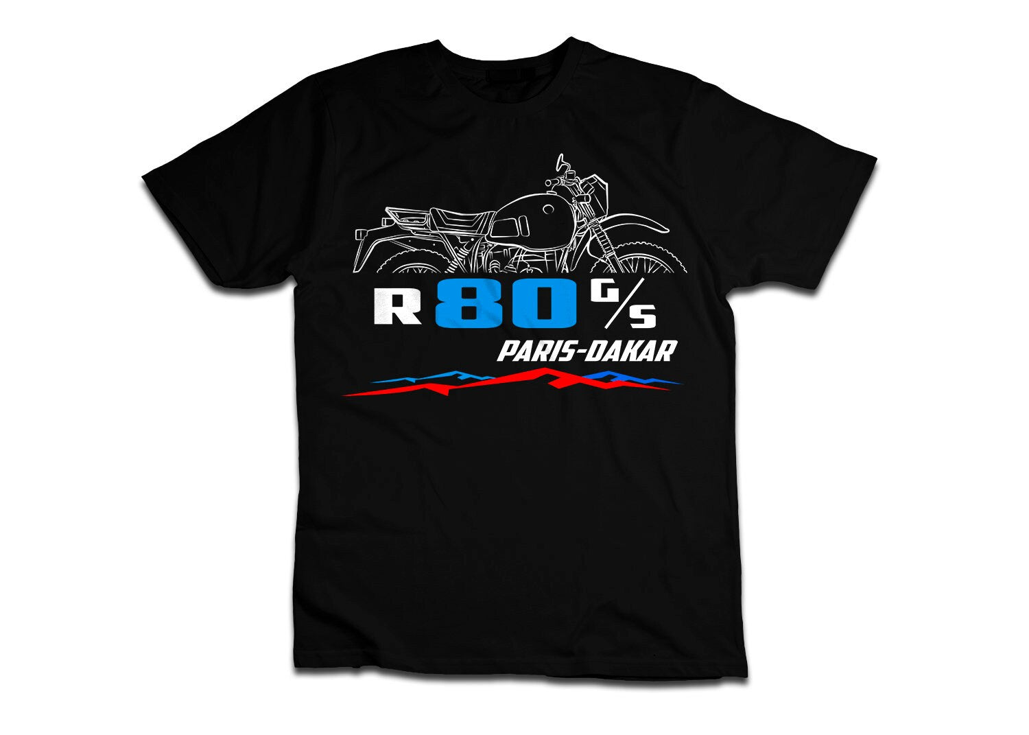 BMW R80G/S T-Shirt - Motorcycle Tee Shirt for Motorrad Riders