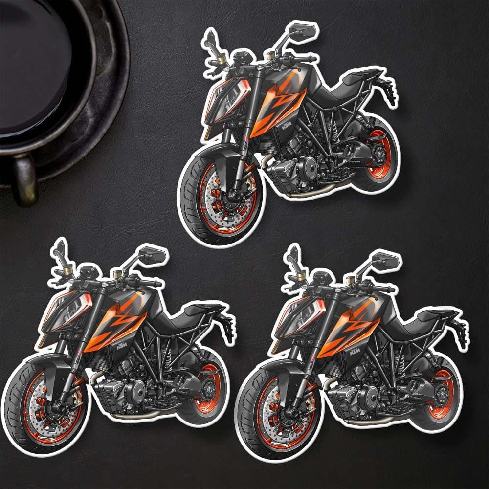 KTM 1290R Super Duke 2017-19 - Set of 3 Motorcycle Decals