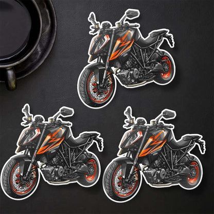 KTM 1290R Super Duke 2017-19 - Set of 3 Motorcycle Decals