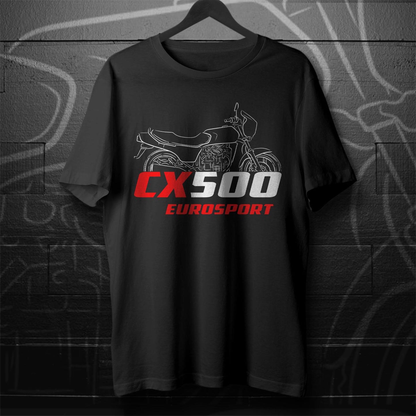 Honda CX 500 | C | D | E | Turbo & Classic Inspired T-Shirt - Motorcycle Tee Shirt