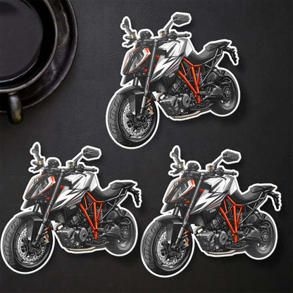 KTM 1290R Super Duke 2017-19 - Set of 3 Motorcycle Decals