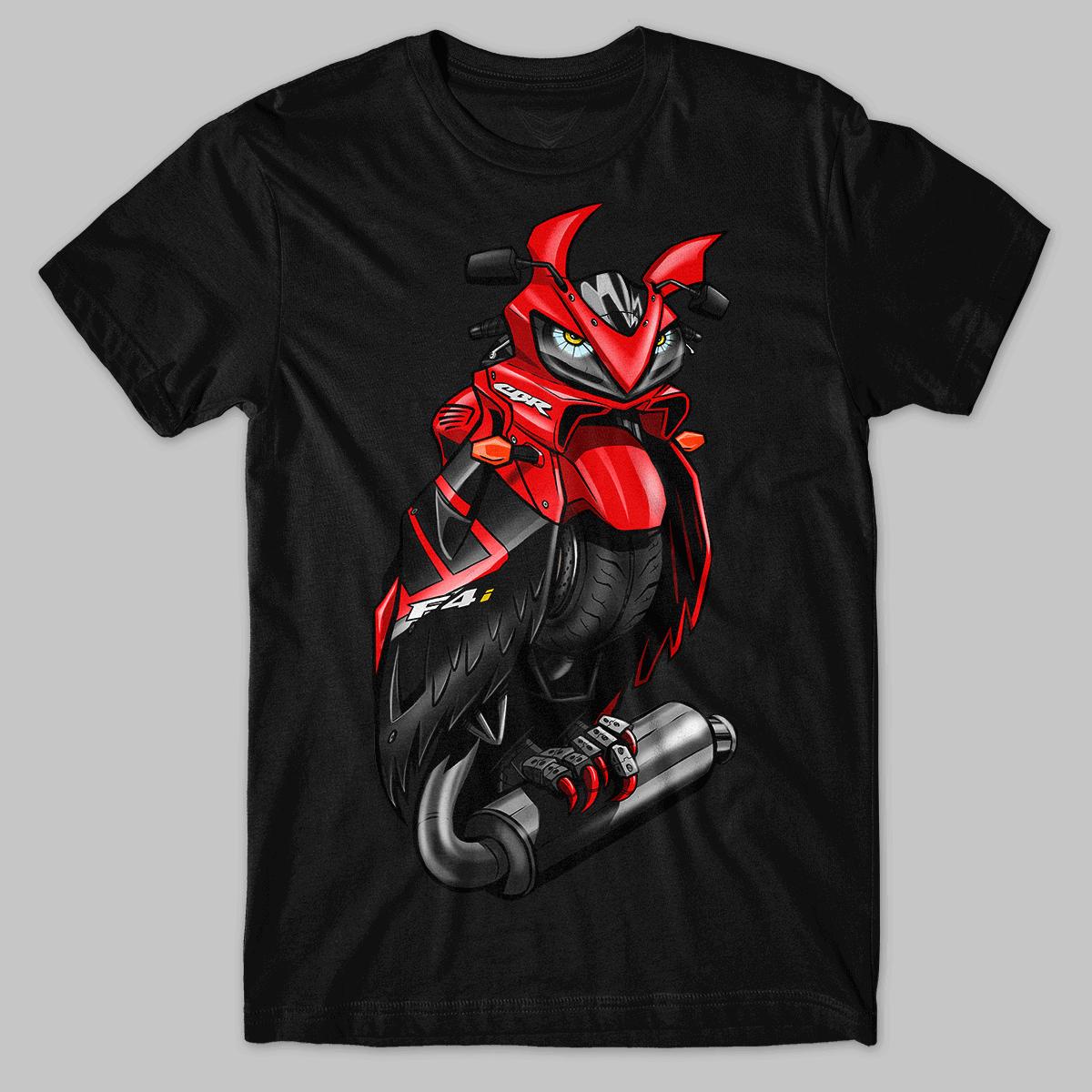 Honda CBR600 F4i Inspired T-Shirt - Motorcycle Tee Shirt