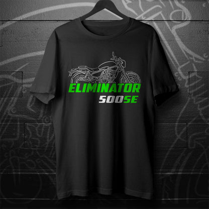 Kawasaki Eliminator 500 & 500 SE Inspired T-Shirt - Motorcycle Tee Shirt for Riders