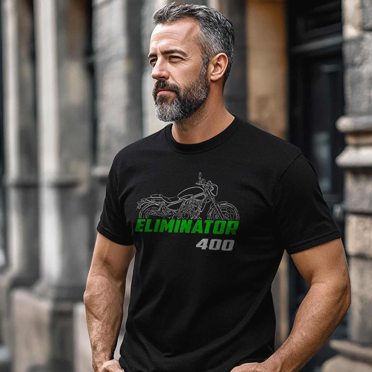 Kawasaki Eliminator 400 & 400 SE Inspired T-Shirt - Motorcycle Tee Shirt for Riders