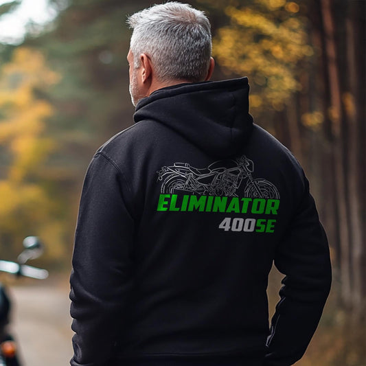 Kawasaki Eliminator 400 & 400 SE Inspired Hoodie - Motorcycle Sweatshirt for Riders