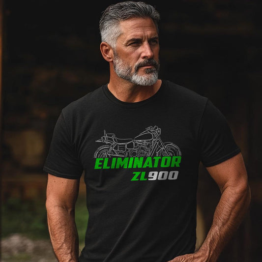 Kawasaki ZL900 Eliminator Inspired T-Shirt - Motorcycle Tee Shirt for Riders