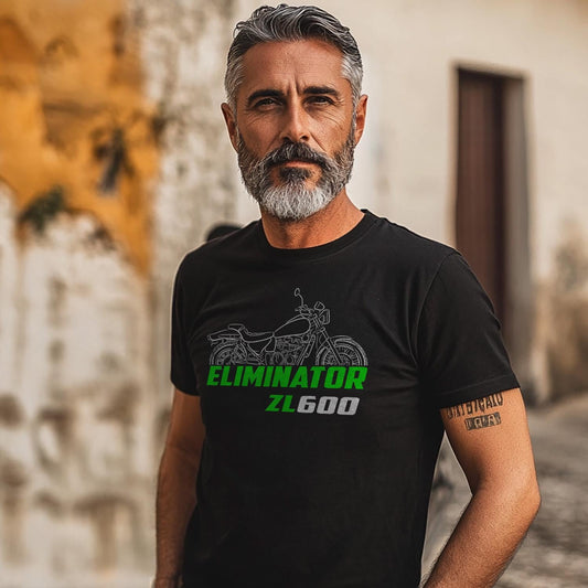 Kawasaki ZL600 Eliminator Inspired T-Shirt - Motorcycle Tee Shirt for Riders