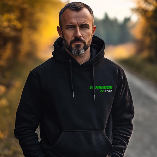 Kawasaki ZL750 Eliminator Inspired Hoodie - Motorcycle Sweatshirt for Riders