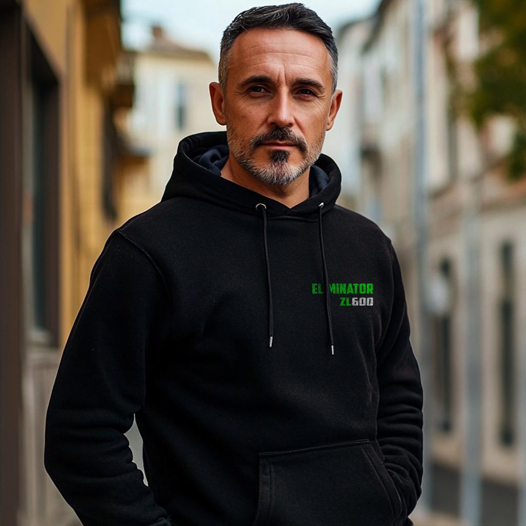 Kawasaki ZL600 Eliminator Inspired Hoodie - Motorcycle Sweatshirt for Riders