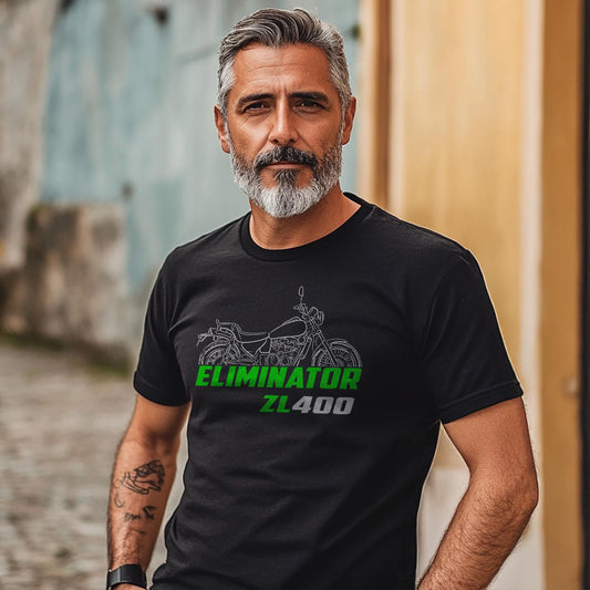 Kawasaki ZL400 Eliminator Inspired T-Shirt - Motorcycle Tee Shirt for Riders