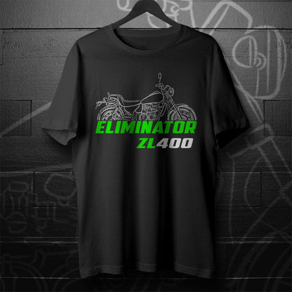 Kawasaki ZL400 Eliminator Inspired T-Shirt - Motorcycle Tee Shirt for Riders