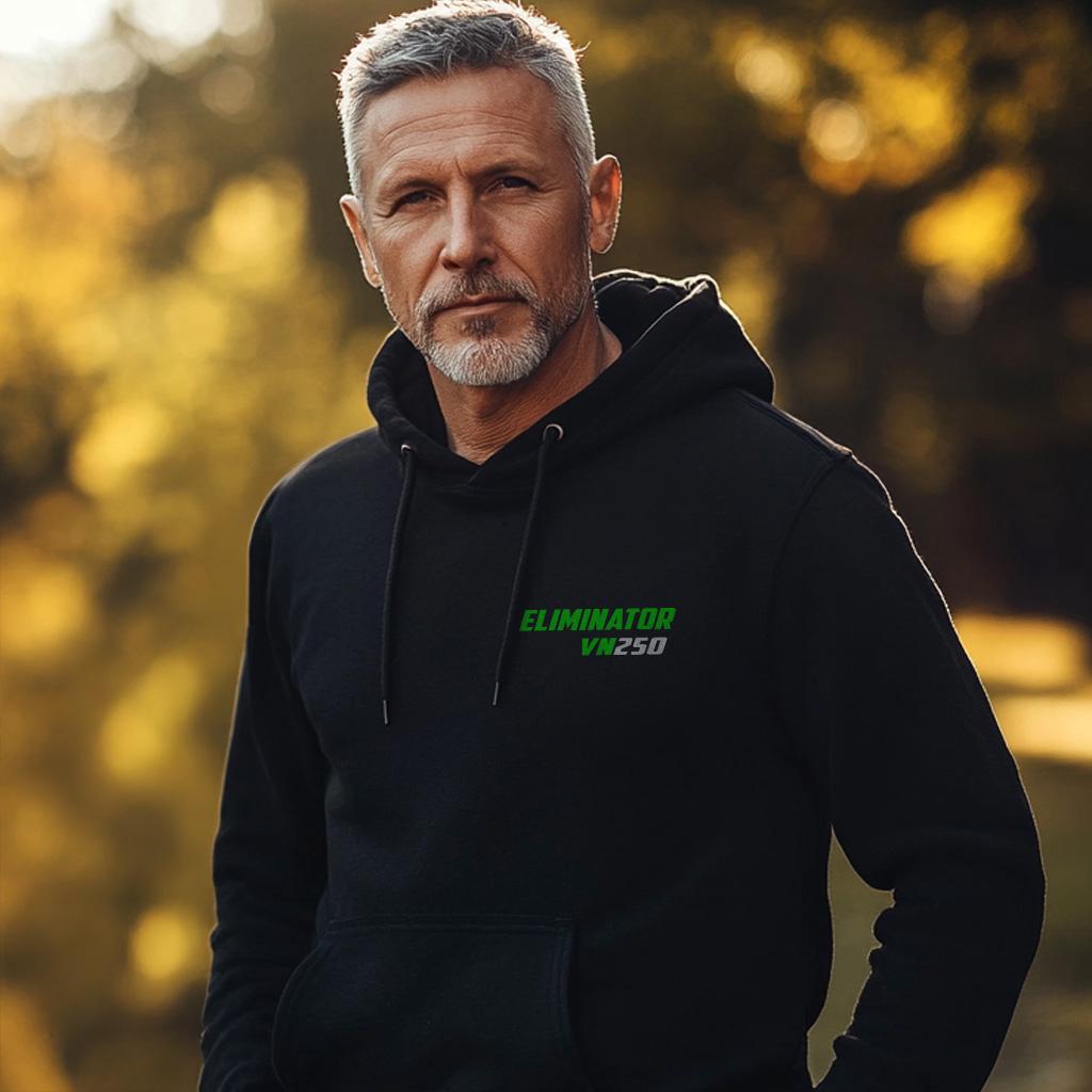 Kawasaki Eliminator VN250 Inspired Hoodie - Motorcycle Sweatshirt for Riders
