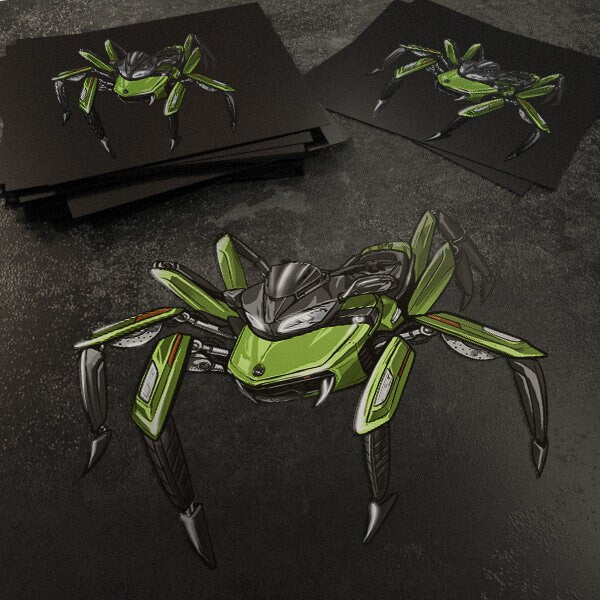 Can-Am Spyder F3 2019-24 Stickers - Set of 3 Motorcycle Decals for Riders