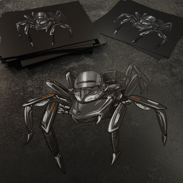 Can-Am Spyder F3 2019-24 Stickers - Set of 3 Motorcycle Decals for Riders