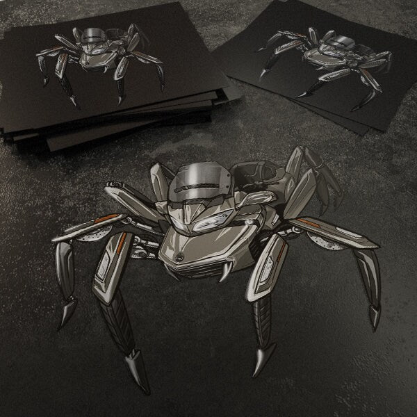 Can-Am Spyder F3 2019-24 Stickers - Set of 3 Motorcycle Decals for Riders