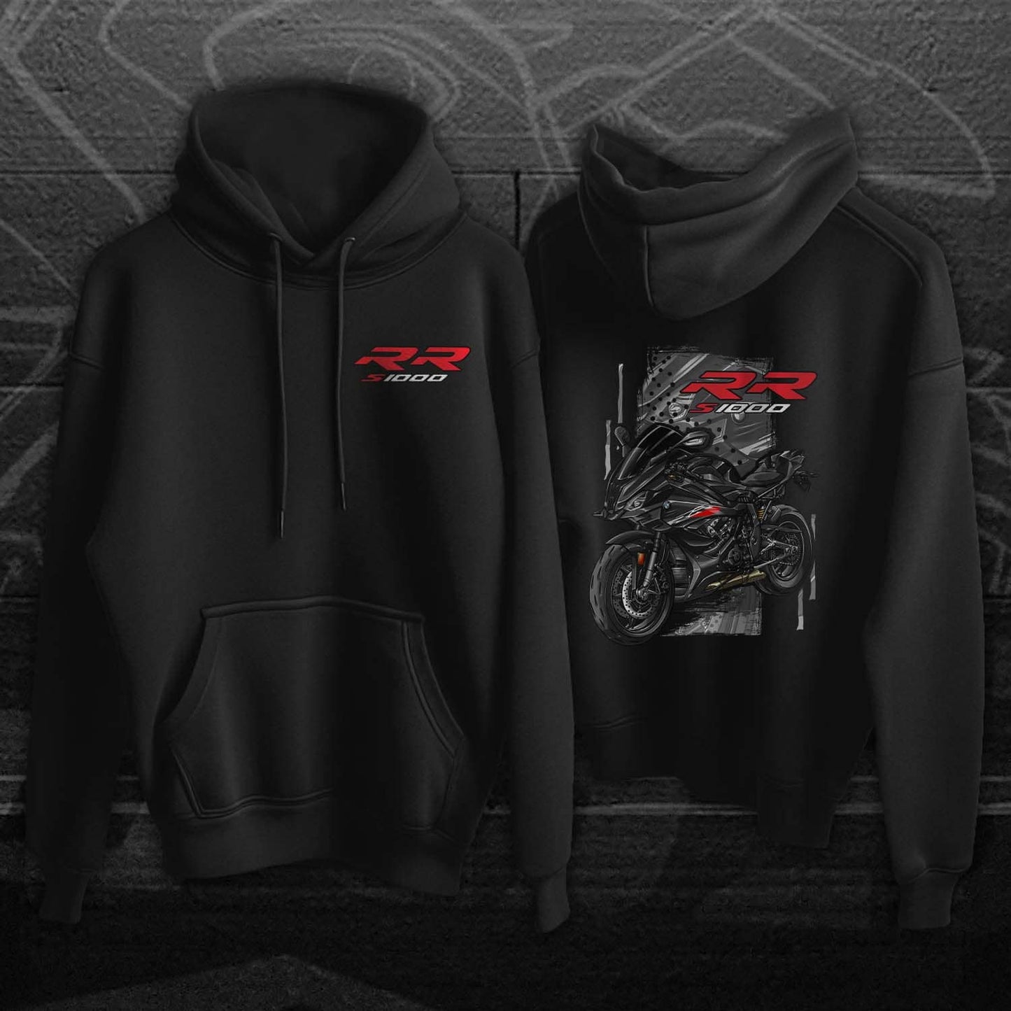 BMW S1000RR 2023-24 Hoodie - Motorcycle Sweatshirt for Motorrad Riders