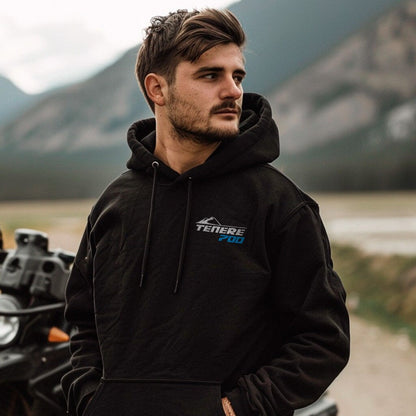 Yamaha Ténéré 700 Hoodie - Motorcycle Sweatshirt for ADV Riders