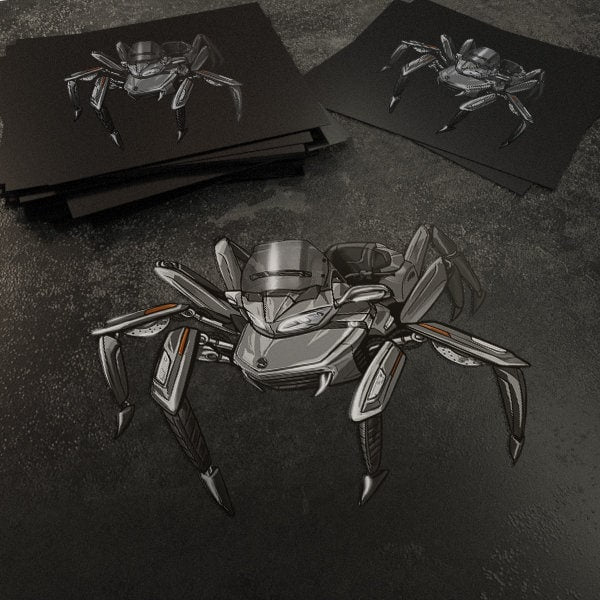 Can-Am Spyder F3 2015-18 Stickers - Set of 3 Motorcycle Decals for Riders