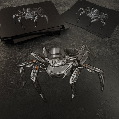 Can-Am Spyder F3 2015-18 Stickers - Set of 3 Motorcycle Decals for Riders