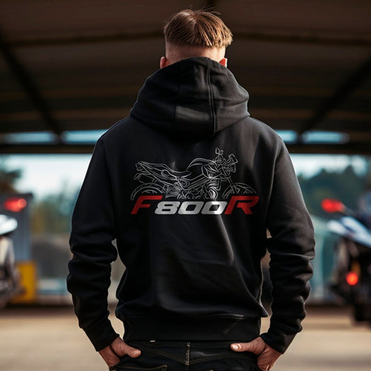 BMW F800R Hoodie - Motorcycle Sweatshirt for Riders