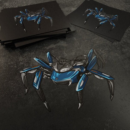 Can-Am Spyder F3 2015-18 Stickers - Set of 3 Motorcycle Decals for Riders