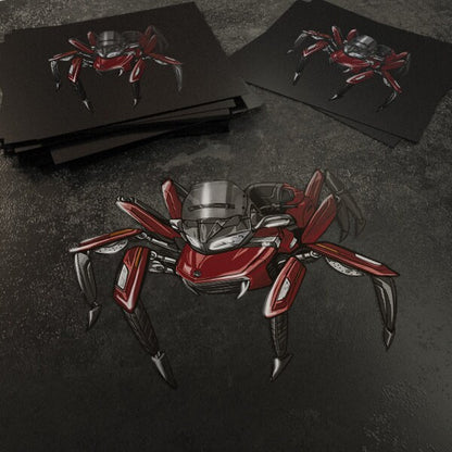 Can-Am Spyder F3 2015-18 Stickers - Set of 3 Motorcycle Decals for Riders