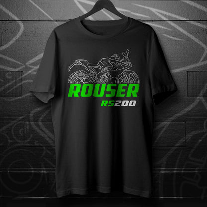 Kawasaki Rouser RS200 Inspired T-Shirt - Motorcycle Tee Shirt for Riders