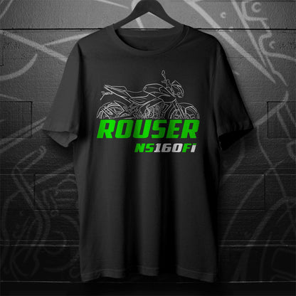 Kawasaki Rouser NS160 Fi Inspired T-Shirt - Motorcycle Tee Shirt for Riders