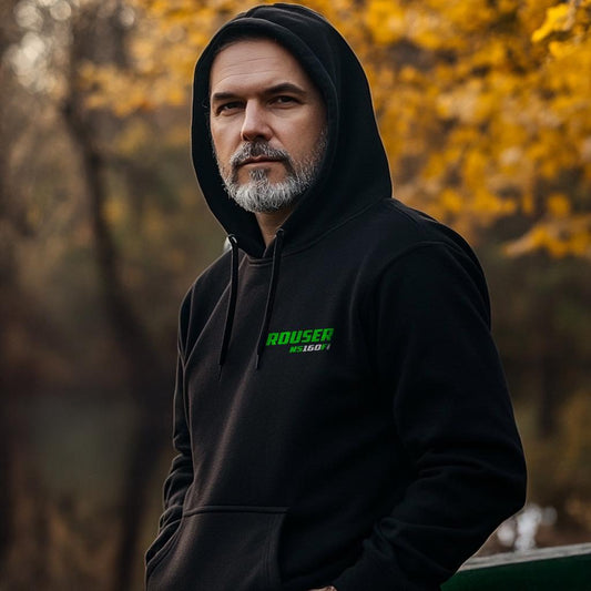 Kawasaki Rouser NS160 Fi Inspired Hoodie - Motorcycle Sweatshirt for Riders