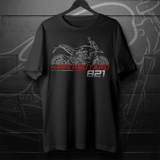 Ducati Hypermotard 821 Inspired T-Shirt - Motorcycle Tee Shirt for Riders