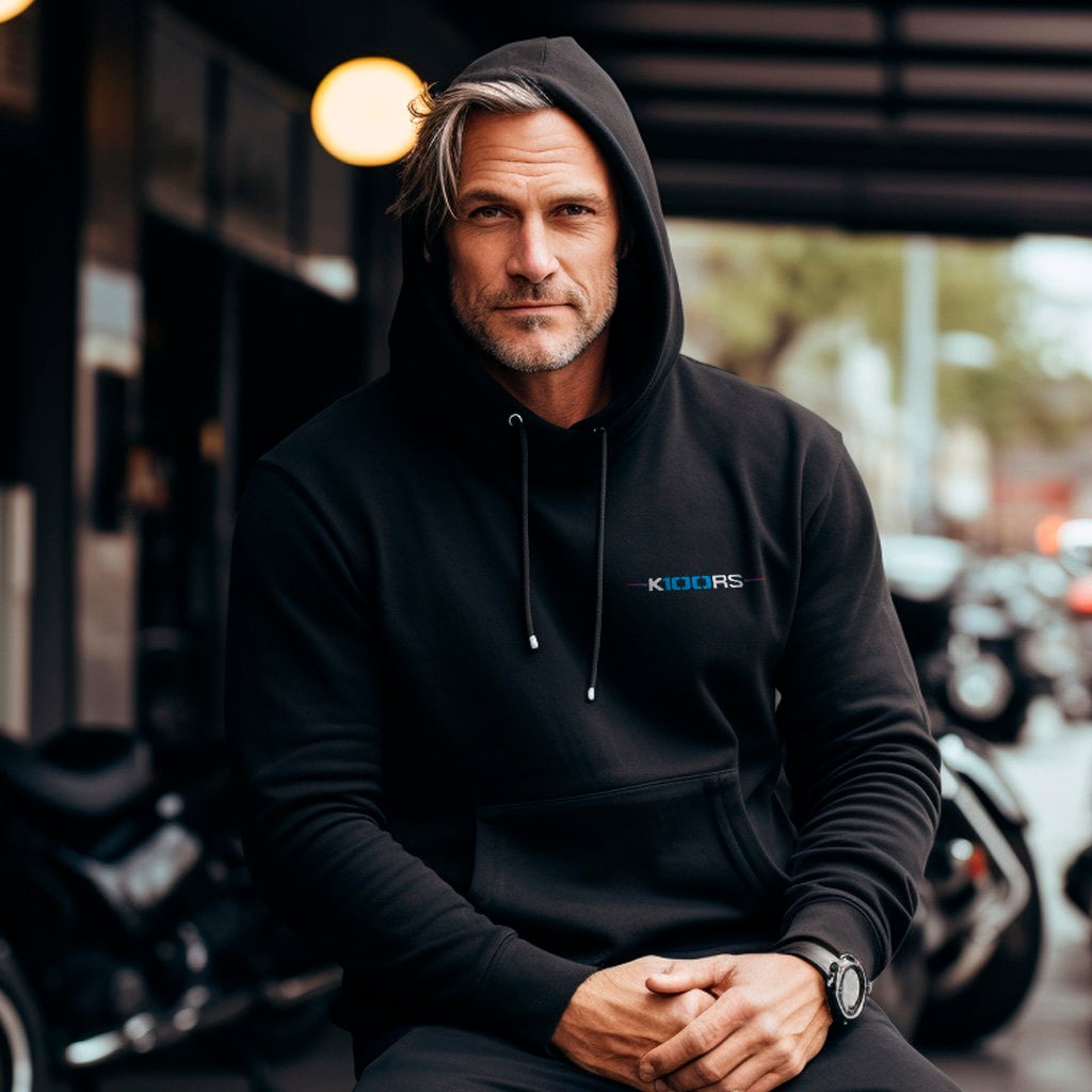 BMW K100 RS Hoodie - Motorcycle Sweatshirt for Motorrad Riders
