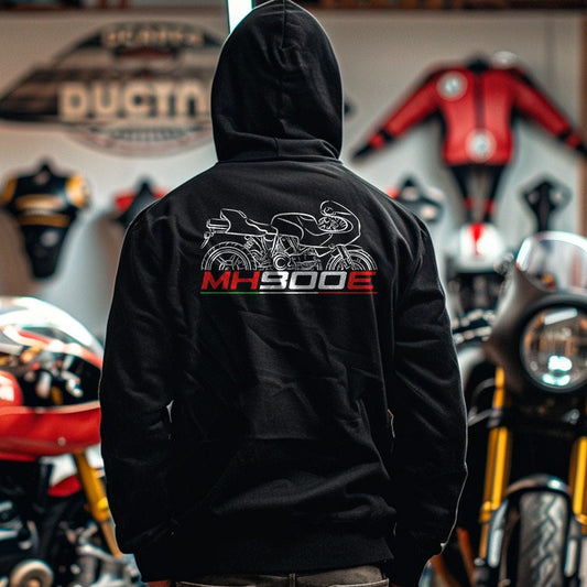 Ducati MH900e Inspired Hoodie - Motorcycle Sweatshirt for Riders