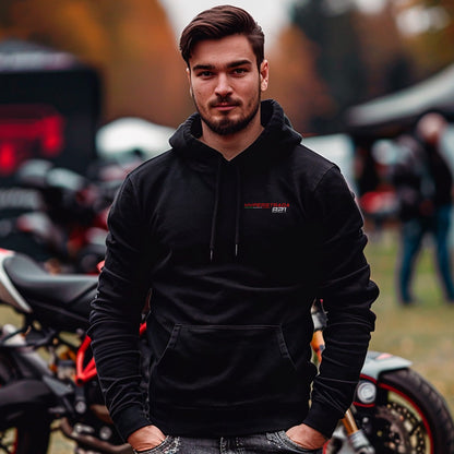 Ducati Hyperstrada 821 Inspired Hoodie - Motorcycle Sweatshirt for Riders