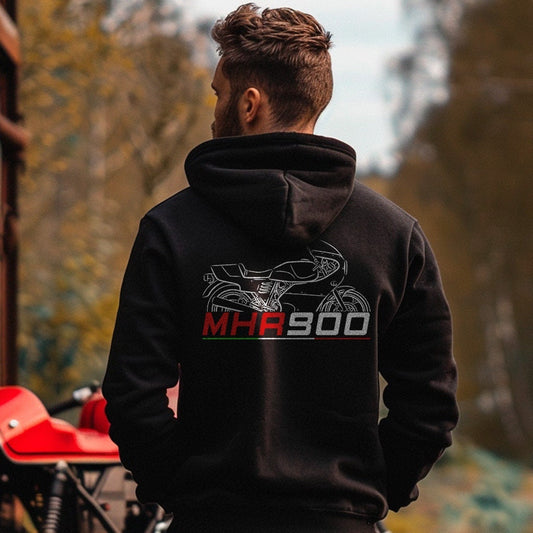 Ducati MHR 900 Inspired Hoodie - Motorcycle Sweatshirt for Riders