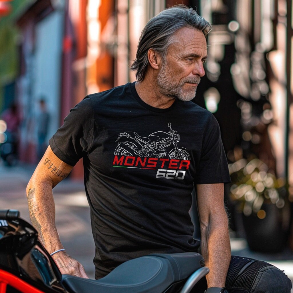 Ducati Monster 620 Inspired T-Shirt - Motorcycle Tee Shirt for Riders