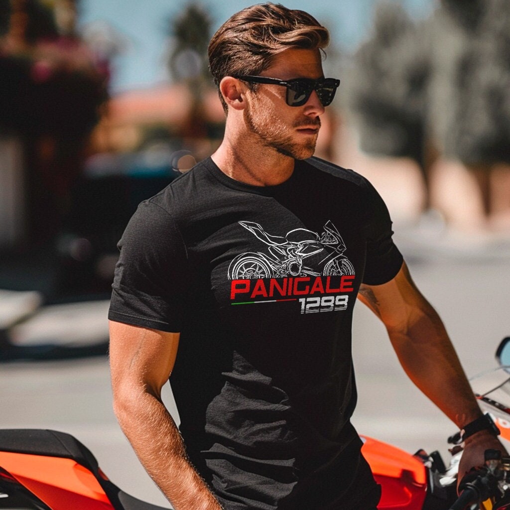 Ducati Panigale 1299 Inspired T-Shirt - Motorcycle Tee Shirt for Riders