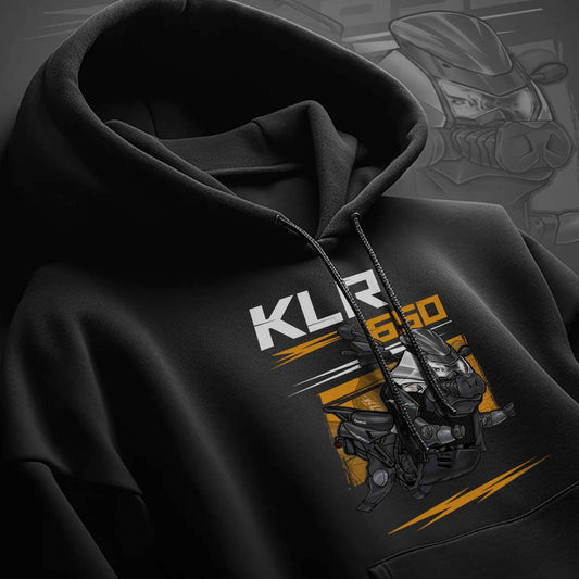 Kawasaki KLR650 2015-18 Inspired Hoodie - Motorcycle Sweatshirt for Riders