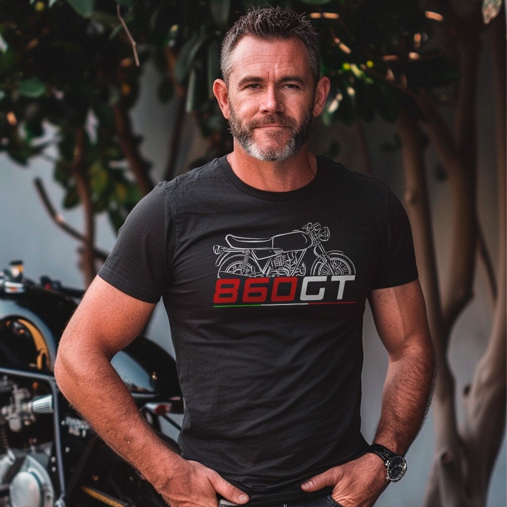 Ducati 860 GT Inspired T-Shirt - Motorcycle Tee Shirt for Riders
