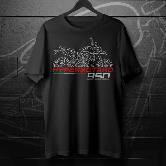 Ducati Hypermotard 950 Inspired T-Shirt - Motorcycle Tee Shirt for Riders