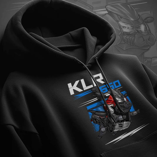 Kawasaki KLR650 2011-14 Inspired Hoodie - Motorcycle Sweatshirt for Riders