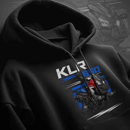 Kawasaki KLR650 2011-14 Inspired Hoodie - Motorcycle Sweatshirt for Riders