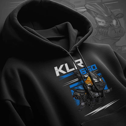 Kawasaki KLR650 2011-14 Inspired Hoodie - Motorcycle Sweatshirt for Riders