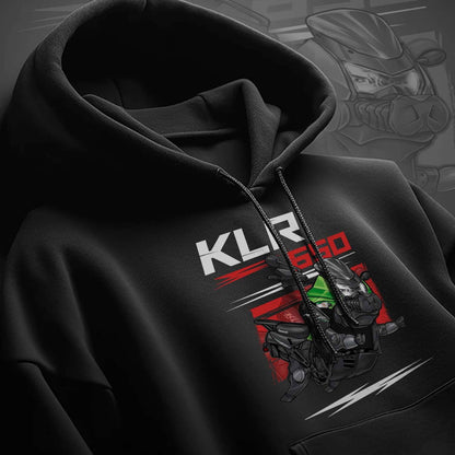 Kawasaki KLR650 2011-14 Inspired Hoodie - Motorcycle Sweatshirt for Riders